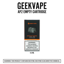 Geekvape AP2 empty cartridge - pack of 2