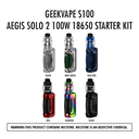 GeekVape S100 / Aegis Solo 2 100W 18650 Starter Kit