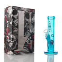 Knock Out Glass FLASH 8 inch Straight Waterpipe