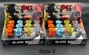 Knock Out Glass- Sour Diesel Bowl Piece (12 Piece)