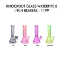 KnockOut Glass Waterpipe 8 Inch Beakers - 1199