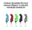 Lookah Seahorse Pro Plus 650mAh Preheat VV Dab Pen Vaporizer Starter Kit