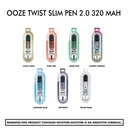 Ooze Twist Slim Pen 2.0 320 mAh