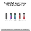SMOK Novo 4 Mini 900mAh Pod System Starter Kit