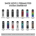 SMOK Novo 5 900mAh Pod System Starter Kit