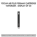 Yocan Ari Plus 900mAh Cartridge Vaporizer - Display of 20