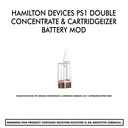Hamilton Devices PS1 Double Concentrate & Cartridge Bubbler 2-in-1 Vaporizer Battery Mod