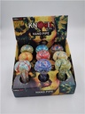 Knock Out Glass- CHILL OUT 4" HANDPIPE ASSORTED 9CT/Display - MODEL 10