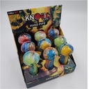 Knock Out Glass- CHILL OUT 4" HANDPIPE ASSORTED 9CT/Display - MODEL 12
