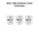BOLT CBD LOTIONS 75MG - 2OZ/60ML
