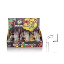 Knock Out Glass Quartz Banger - 14mm 90degree - 12pc/Box