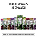 KONG HEMP WRAPS - 25 CT/Carton